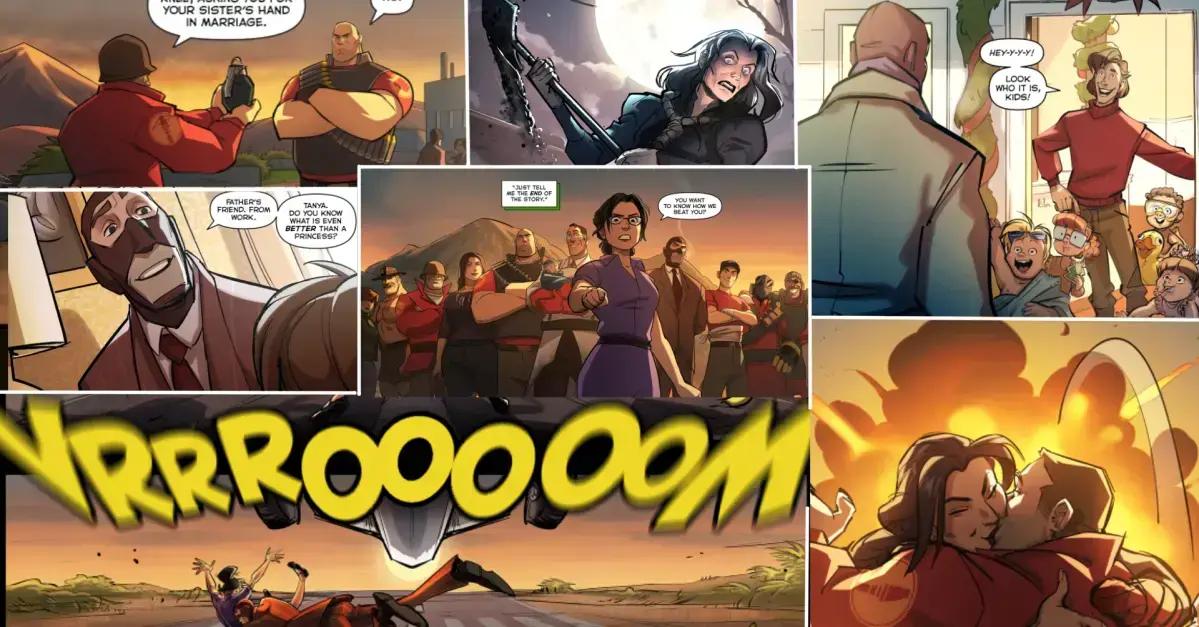 5 Razões para Ler o Quadrinho de Team Fortress 2 Neste Natal