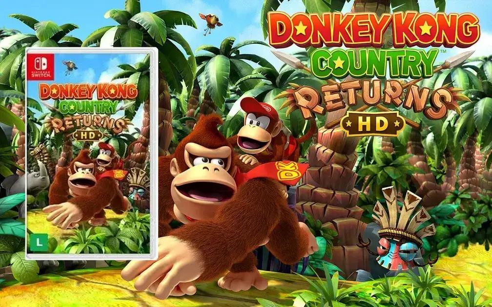 Pré-Venda: Donkey Kong Country Returns HD para Switch