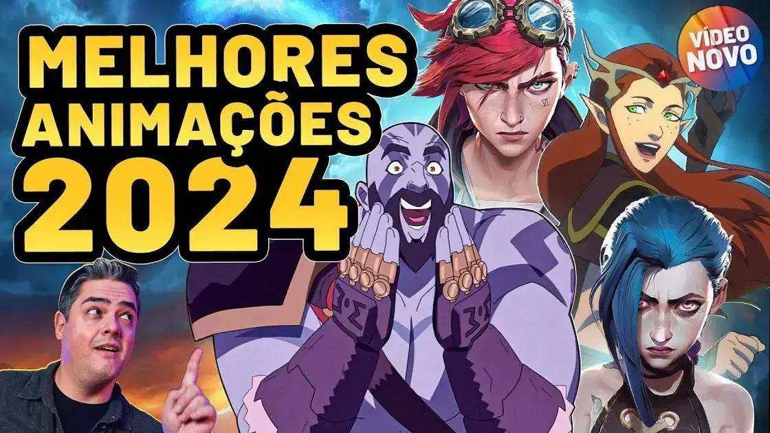 Top 5 Melhores Animações de 2024 que Você Precisa Conhecer
