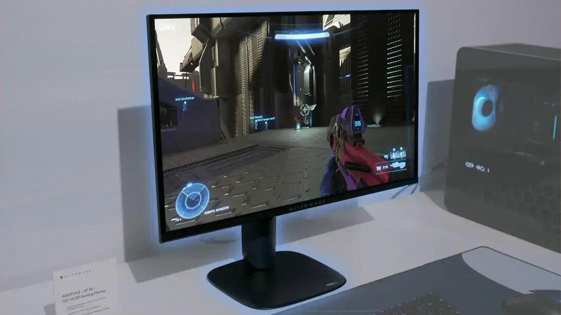 Alienware Lança Monitor Gamer QD-OLED de 27 Polegadas