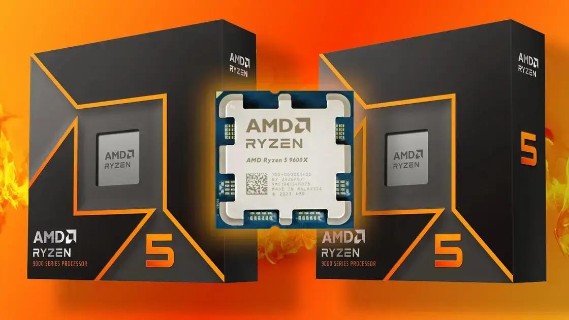 Aproveite o menor preço do AMD Ryzen 5 9600X agora!