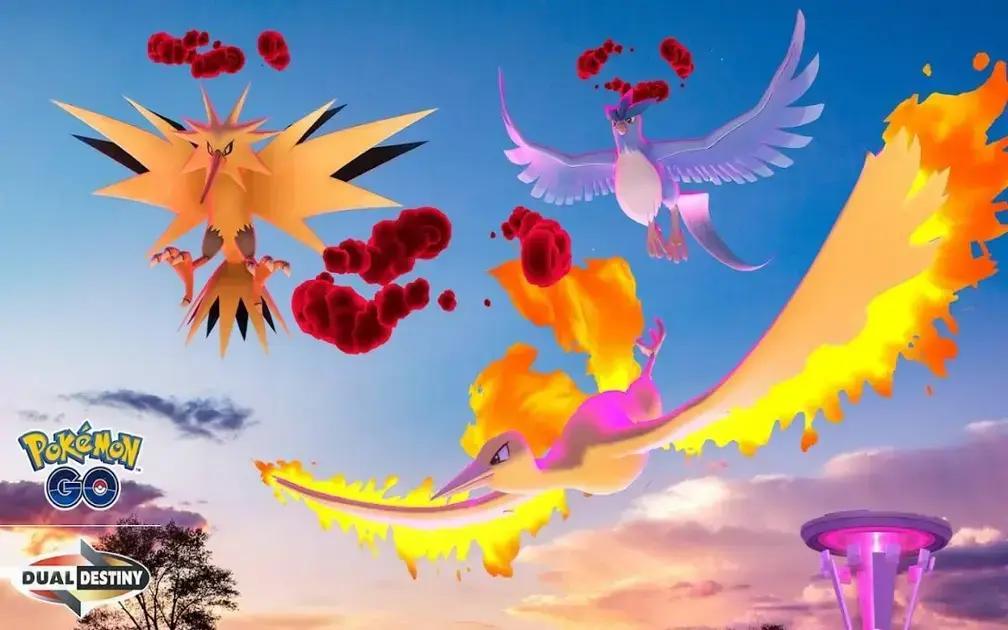 Articuno, Zapdos e Moltres Dinamax: Evento Imperdível!