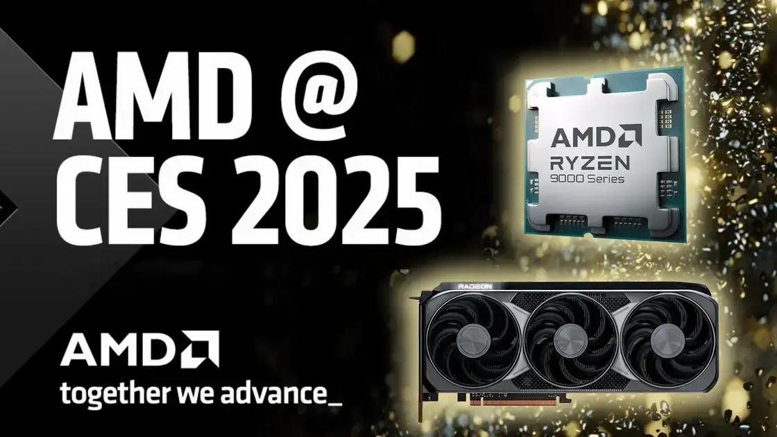 Como Assistir à Keynote da AMD na CES 2025