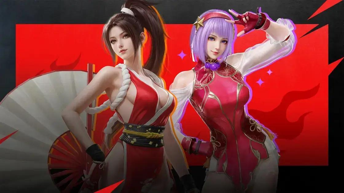 Crossover de Naraka: Bladepoint e The King of Fighters em 2024