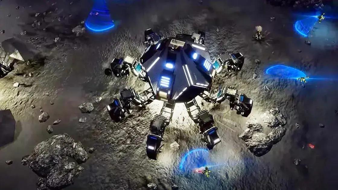 Dark Moon: Jogo Lunar RTS em Teste Fechado