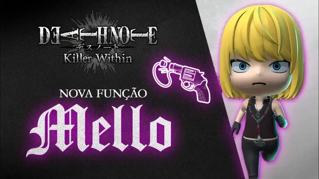 Death Note Killer Within: Novo Personagem Mello Chega ao Jogo