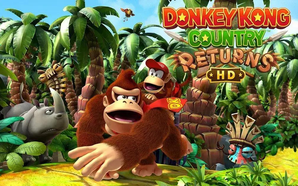 Donkey Kong Country Returns HD: Pré-venda no Nintendo Switch