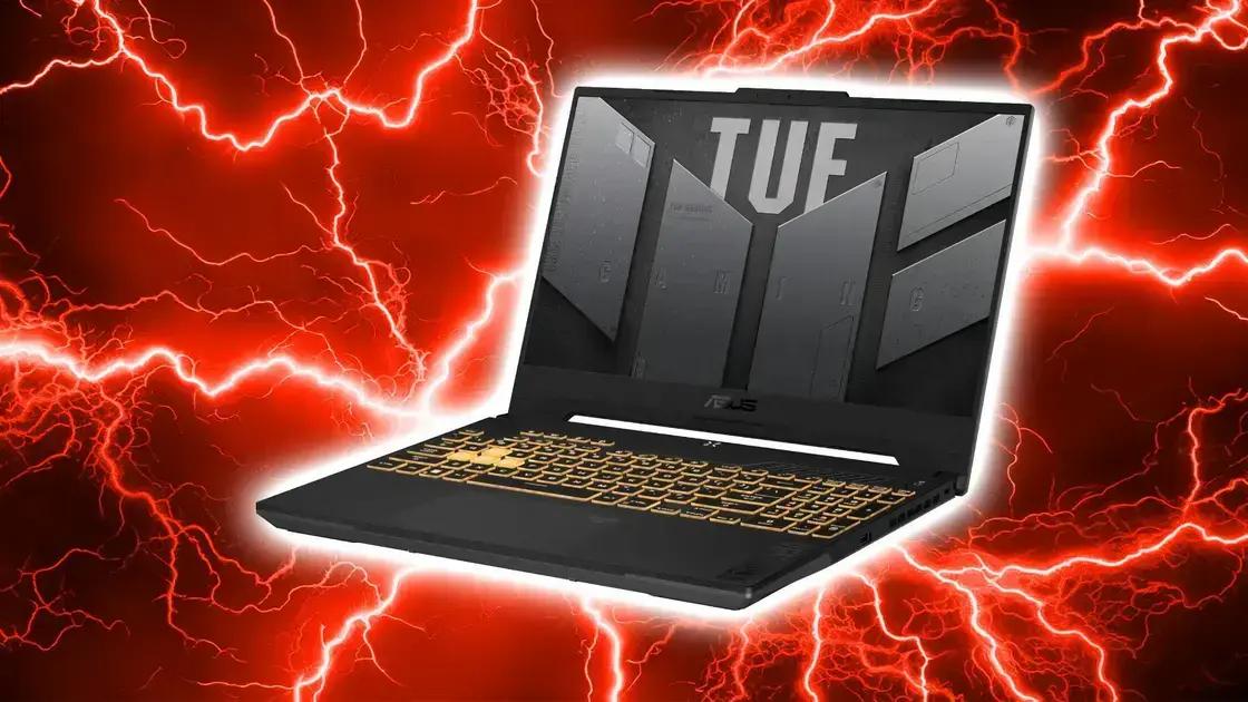 Economize $300 em um Laptop Gamer Asus com RTX 4070