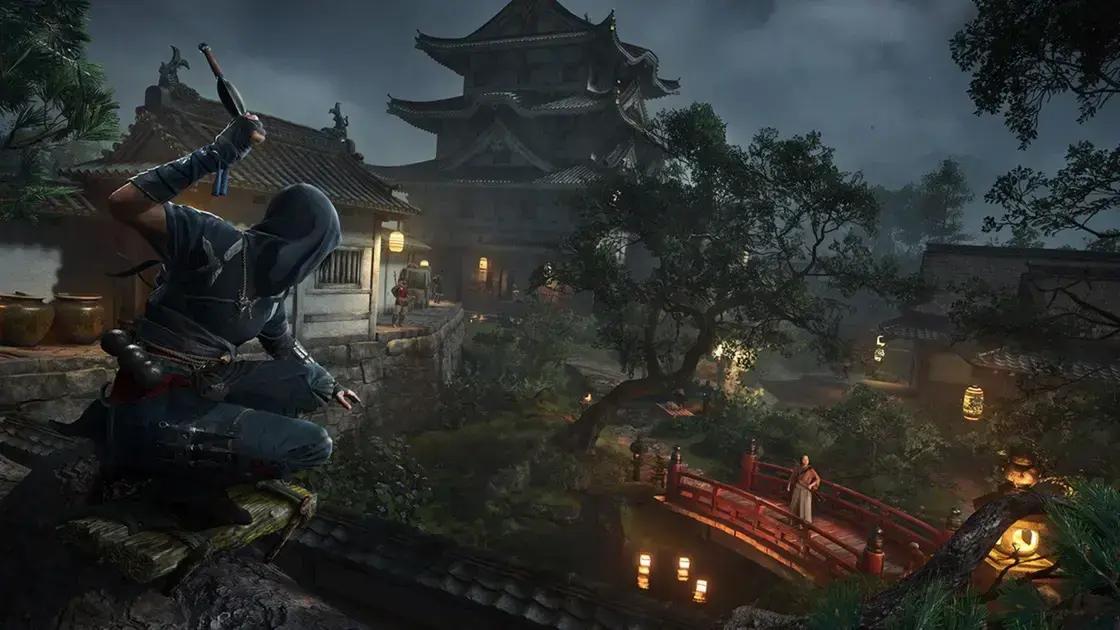 Novo Gameplay de Assassin's Creed Shadows: Parkour de Naoe