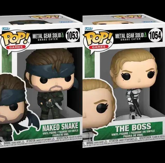 Novos Funko Pops de Metal Gear Solid Delta: Snake Eater