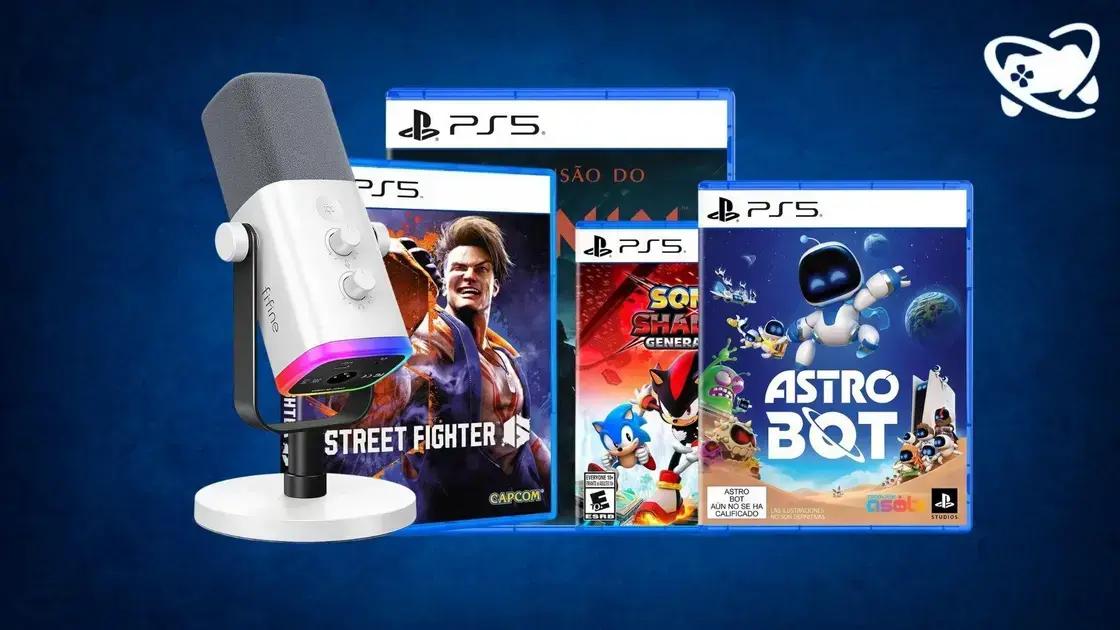 Os 5 Melhores Descontos Gamer para Aproveitar em 2025