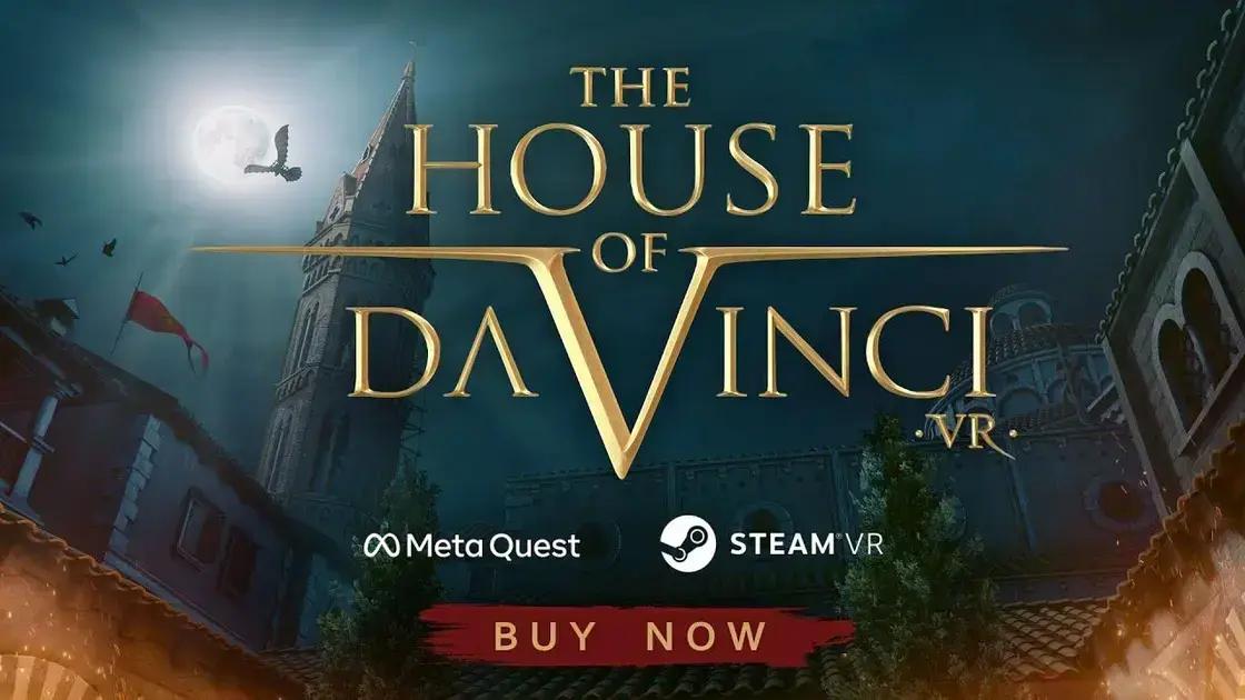 The House of Da Vinci VR Chega ao PS VR2: Tudo que Você Precisa Saber