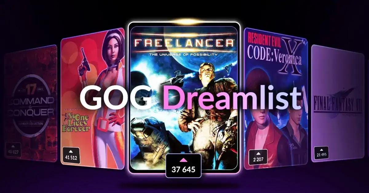 Vote nos Clássicos: GOG Lança Ferramenta Dreamlist