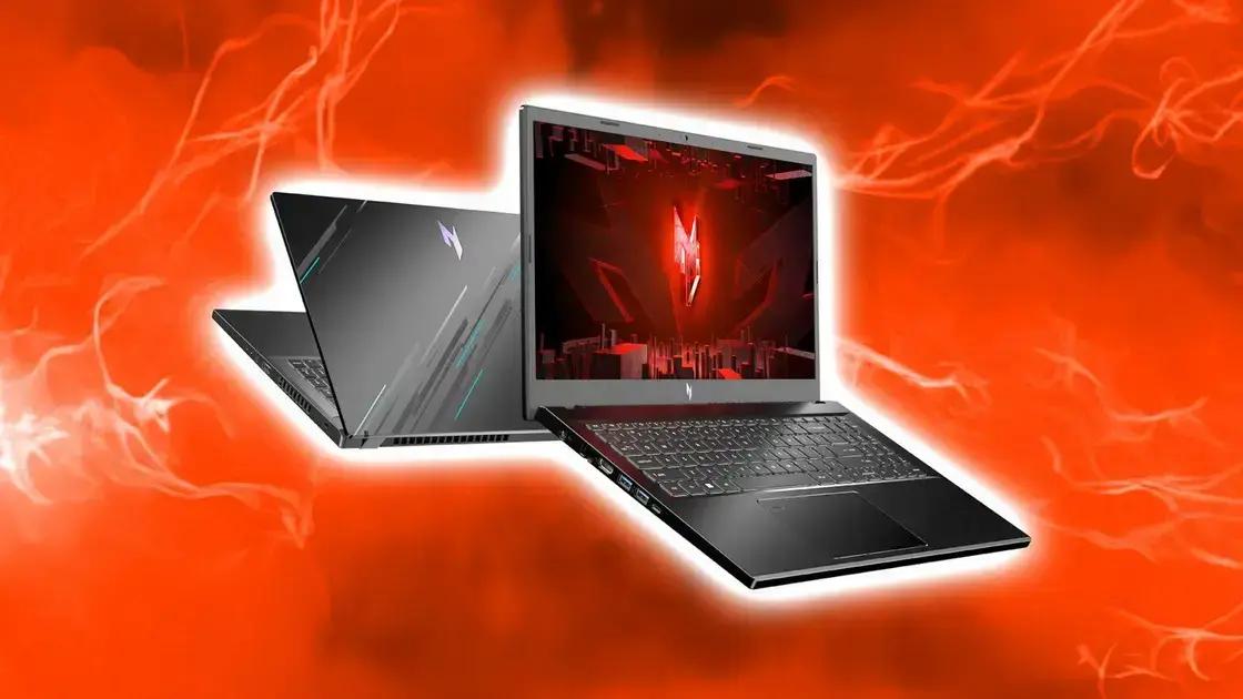 Aproveite! Acer Laptop Gamer com RTX 4060 por $899