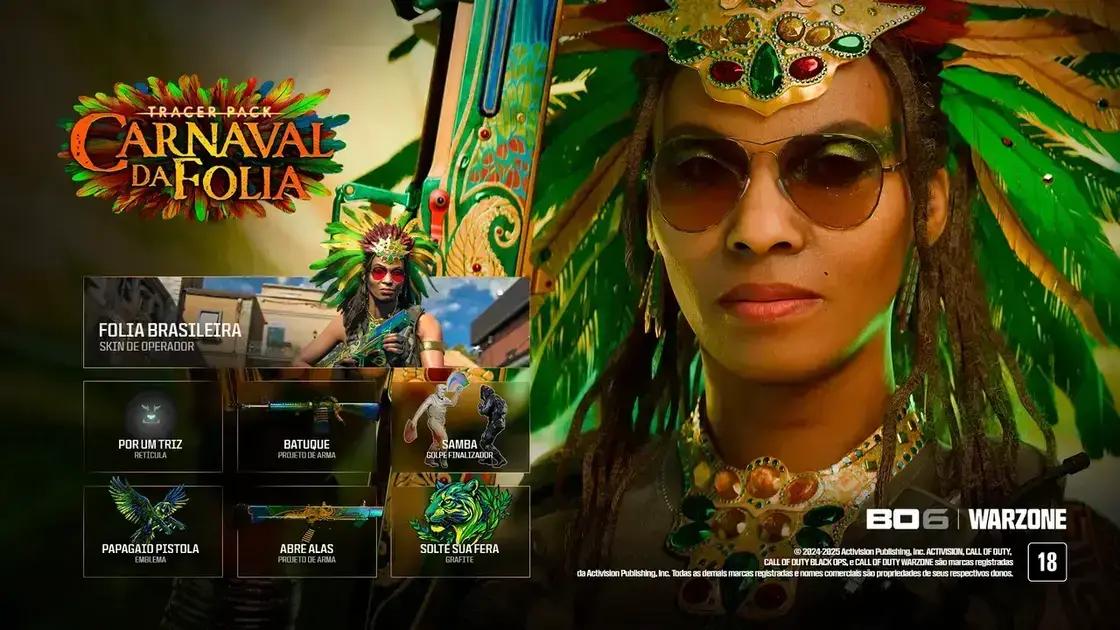 Carnaval no Call of Duty: Itens Imperdíveis para Jogadores