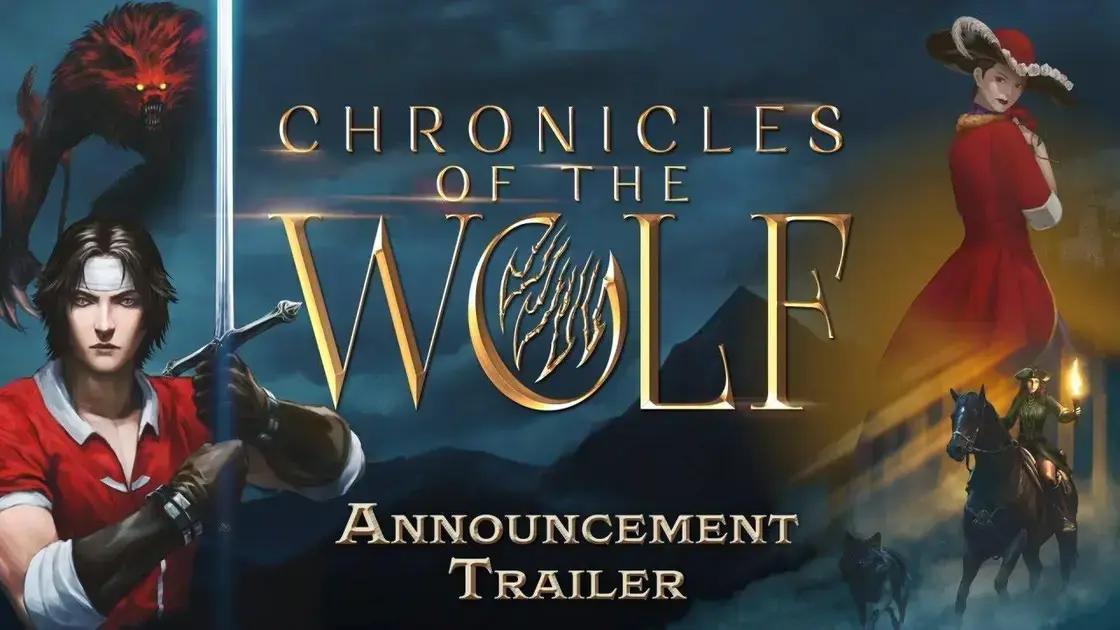Chronicles of the Wolf: Lançamento no Verão com Novidades Imperdíveis