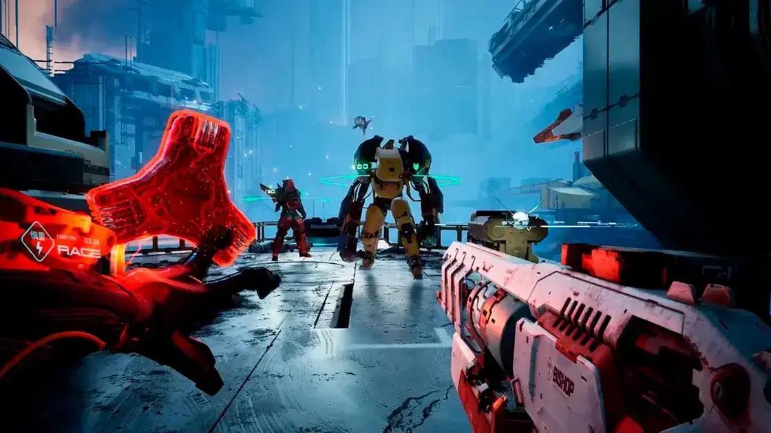 Gameplay de Metal Eden: FPS que Lembra DOOM