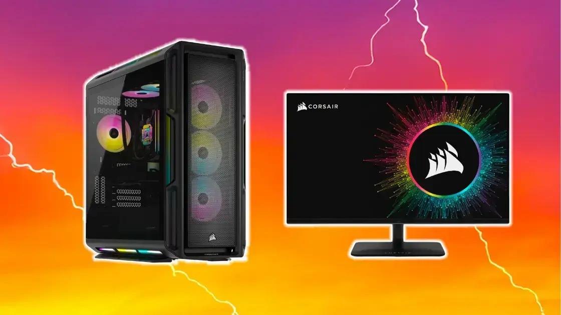 Ganhe um Monitor Gamer 4K Grátis com PC Nvidia RTX 5080