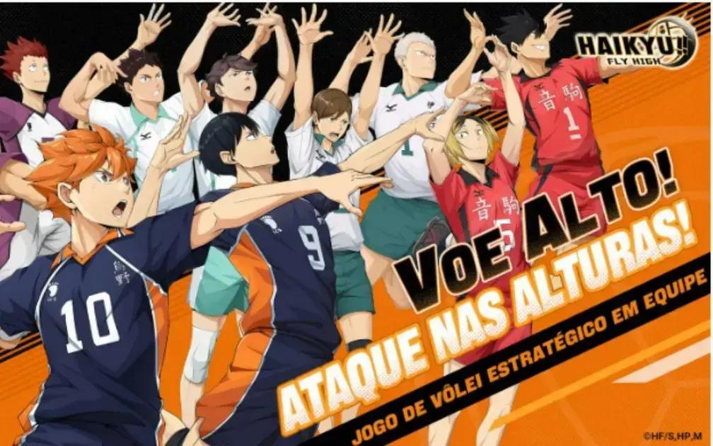 Garena Lança Pré-registro Global de HAIKYU!! FLY HIGH