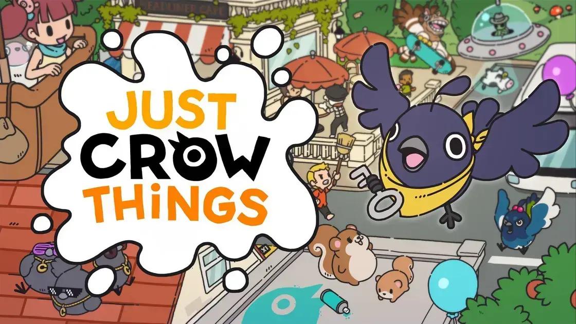Just Crow Things: Aventura Sandbox Chega ao PS4 e PS5