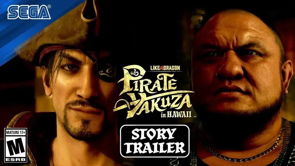 Like A Dragon: Pirate Yakuza em Hawaii ganha demo gratuita no Xbox