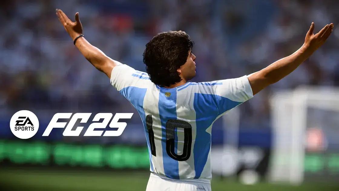 Maradona Chega ao EA Sports FC 25 com Carta Grátis