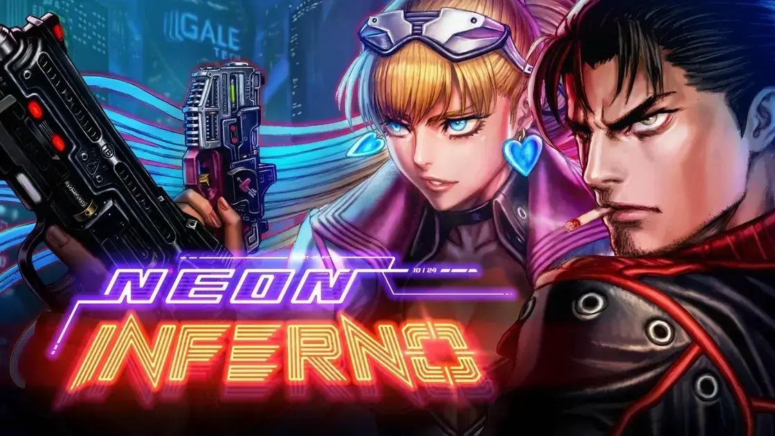 Neon Inferno: Jogo de Ação Chega ao PS4 e PS5 em 2025