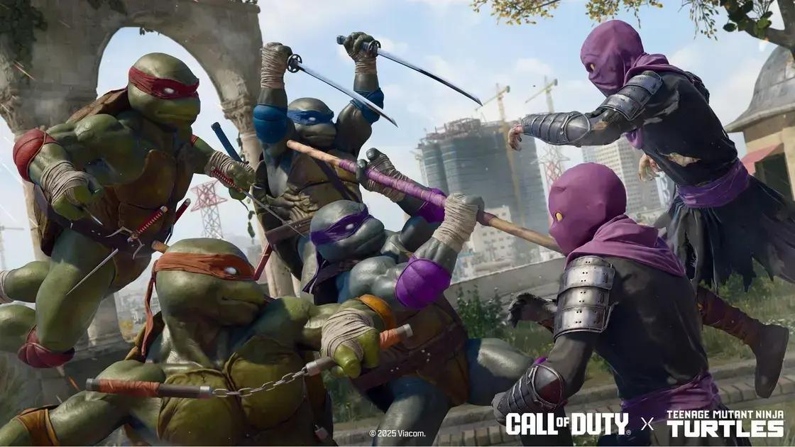 Novidades de Call of Duty Black Ops 6: Tartarugas Ninja e mais