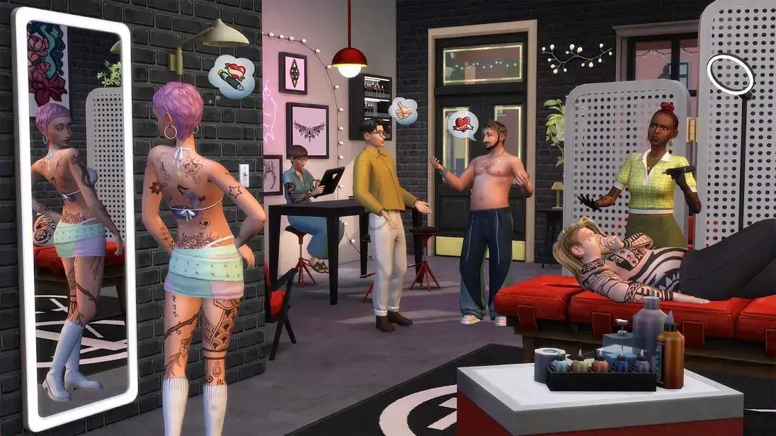 Novidades do Pacote de Expansão Ócio e Negócios em The Sims 4