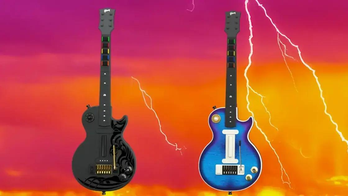 Novos Controladores Gibson Les Paul: Nostalgia do Guitar Hero