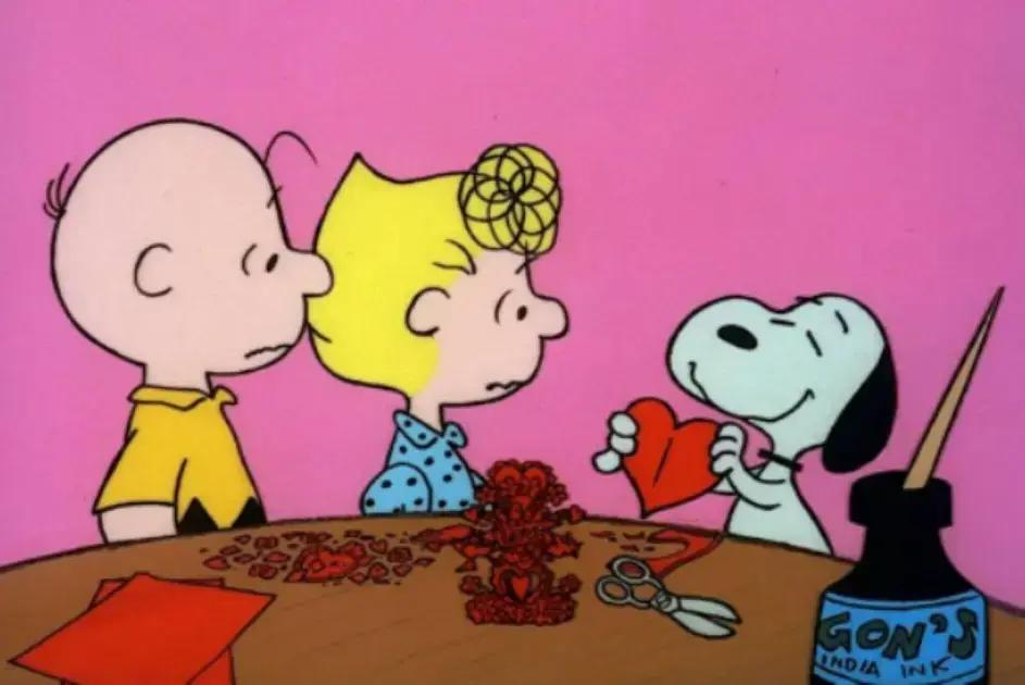 Produções da Turma do Snoopy para o Valentine’s Day