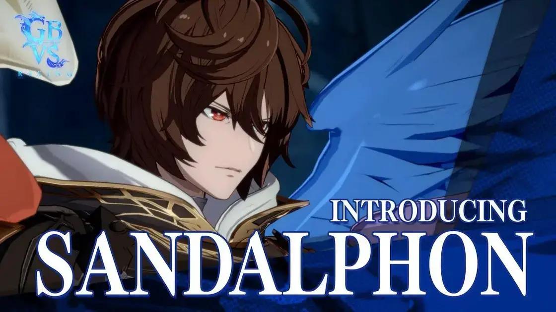 Sandalphon Chega a Granblue Fantasy: Versus Rising