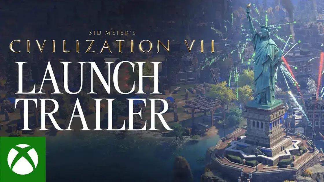 Sid Meier's Civilization 7: Lançamento Imperdível no Xbox!