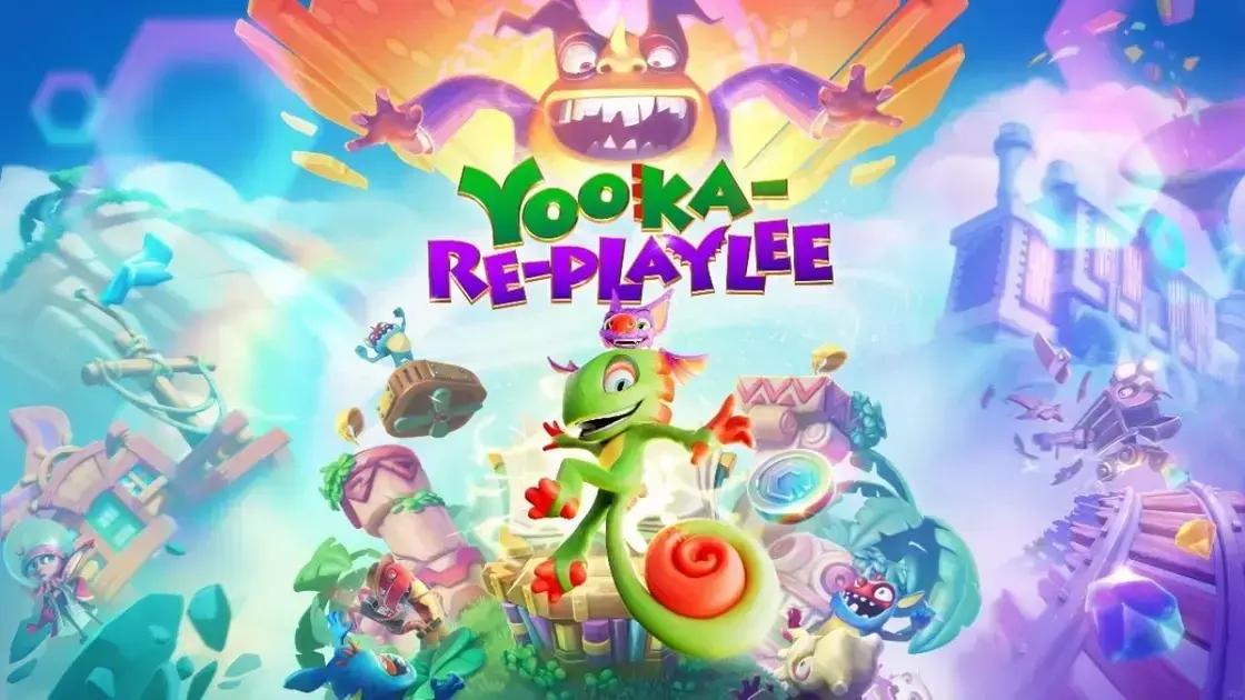 Yooka-Replaylee: Trailer Oficial e Gameplay Incrível