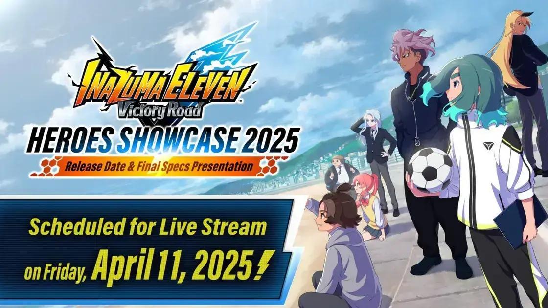 Inazuma Eleven: Novidades Imperdíveis em Abril de 2025