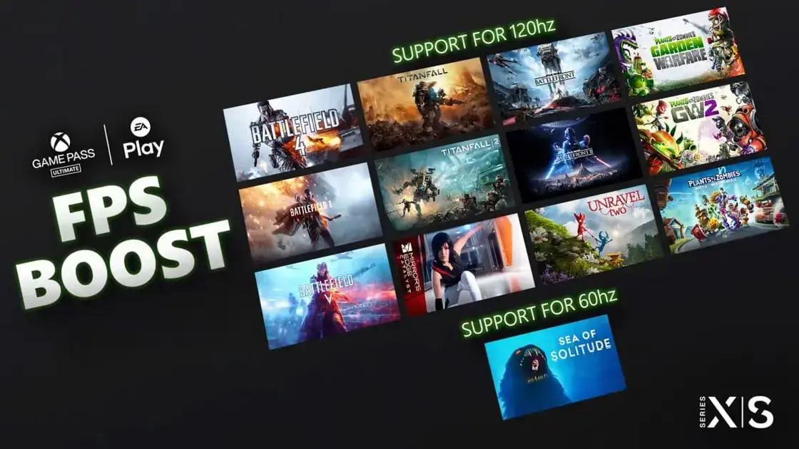 Todos os Jogos com Suporte ao FPS Boost: Atualização Completa