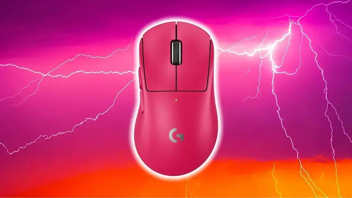 Economize $30 no Mouse Gamer Logitech G Pro X Superlight 2