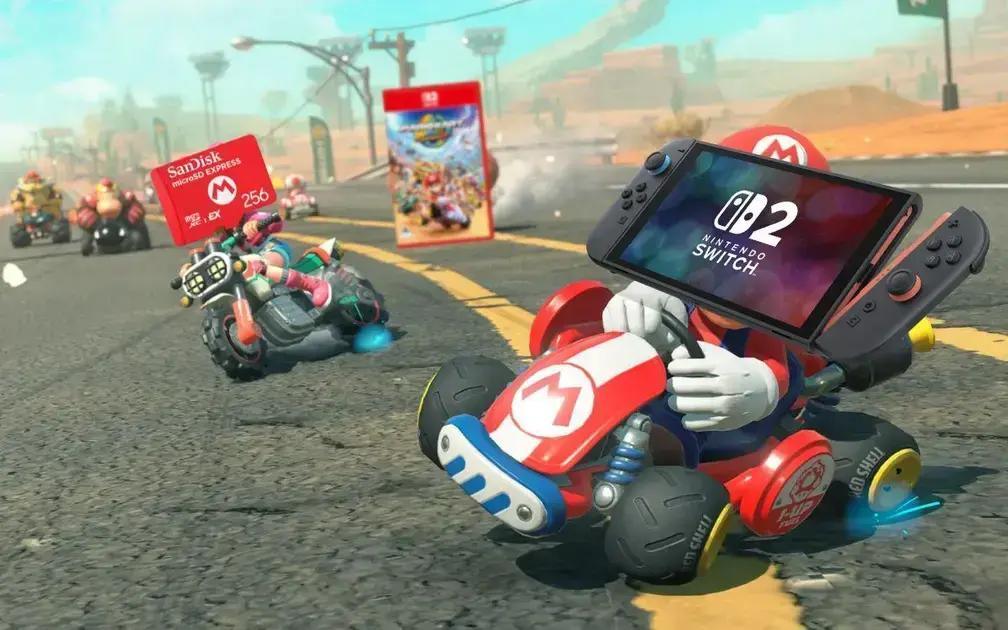 5 Diferenças no Carregamento do Switch 2: Cartucho vs microSD