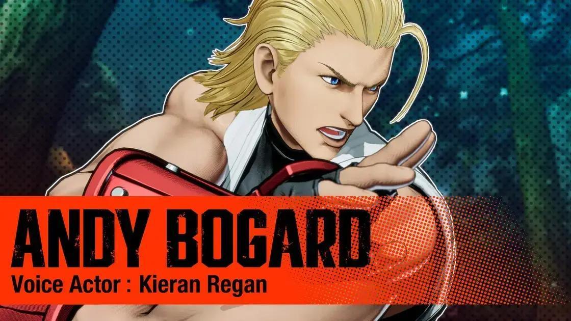 Andy Bogard chega em Fatal Fury City of the Wolves em 24 de junho