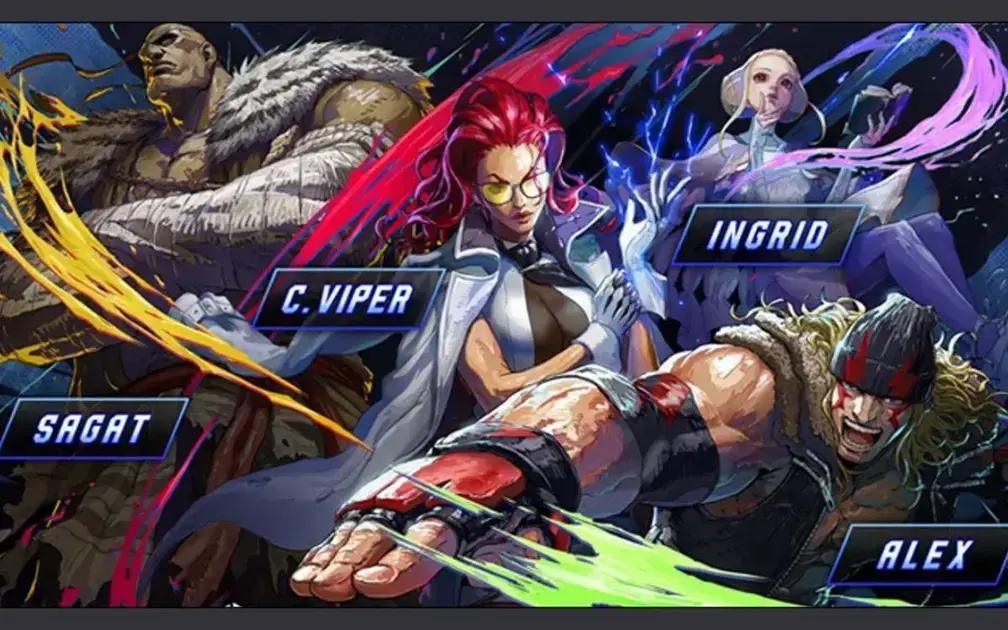 Street Fighter 6: 4 Novos Lutadores Revelados com Teaser de Sagat