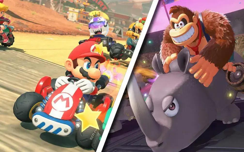 5 Indícios de DLC Donkey Kong Bananza para Mario Kart World