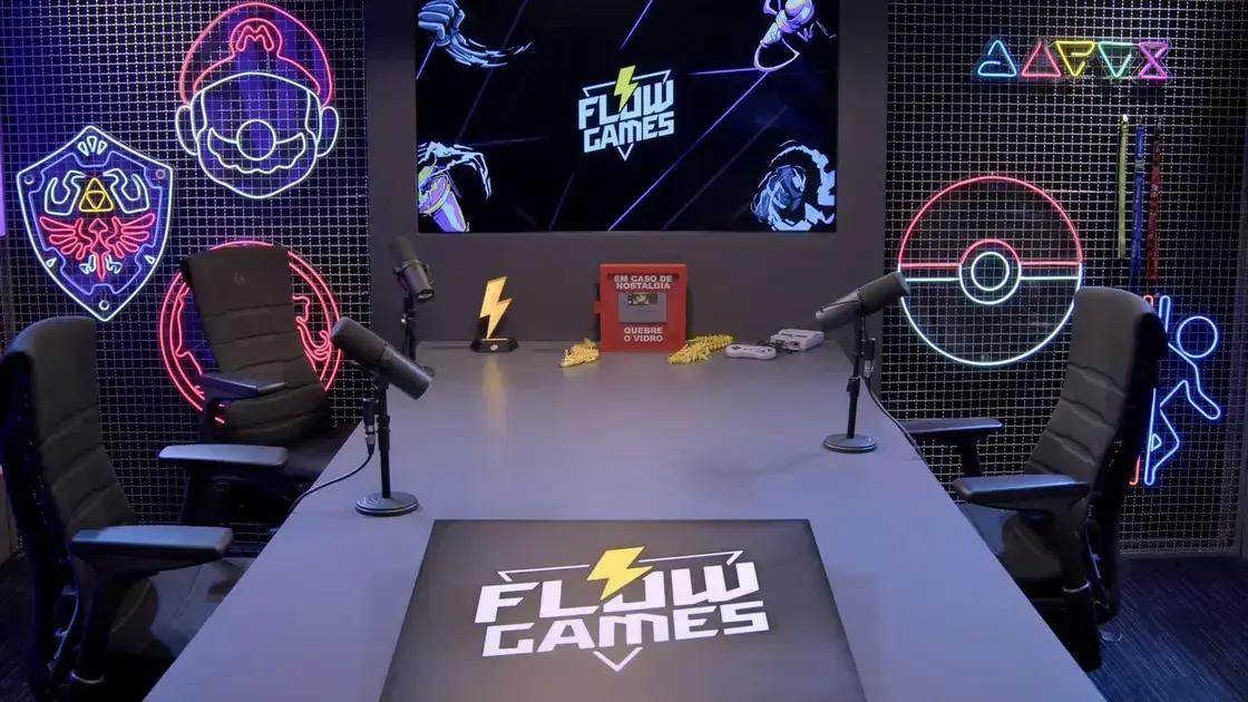 Agenda de Podcasts do Flow Games: Confira os Destaques da Semana