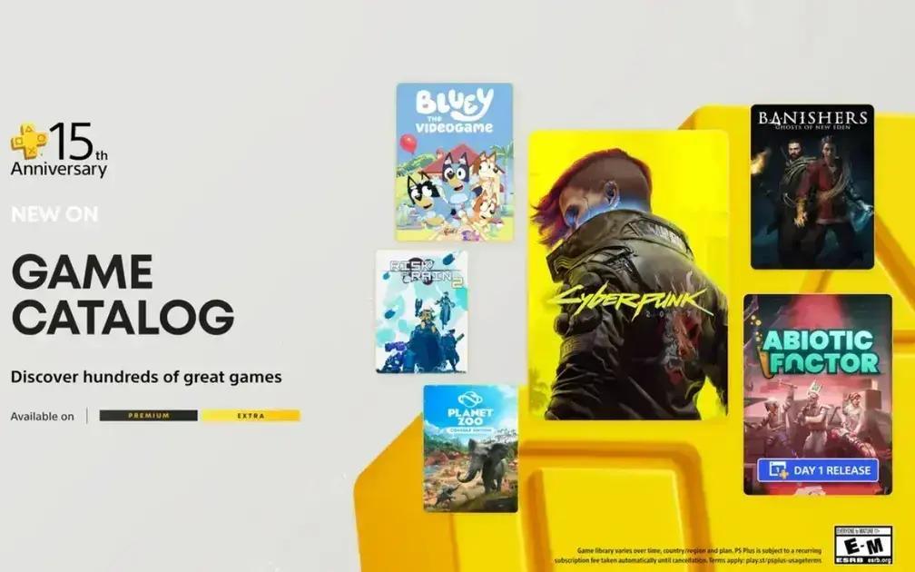 PS Plus Julho: 10 Jogos Novos com Cyberpunk 2077 e Clássicos