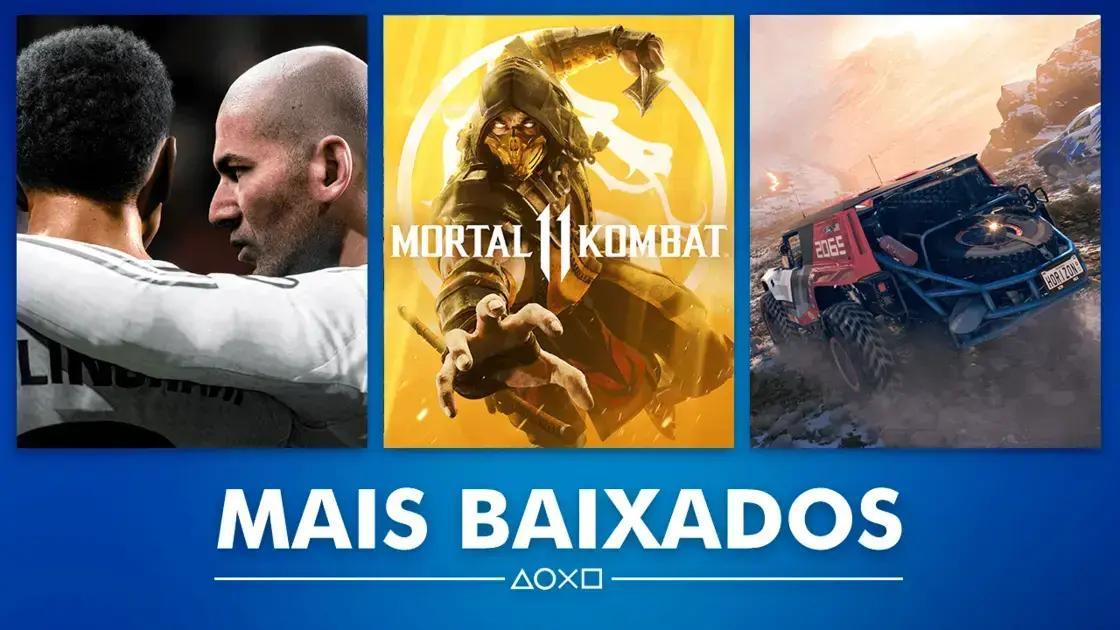 Top 10 Jogos Mais Baixados da PlayStation Store em Julho